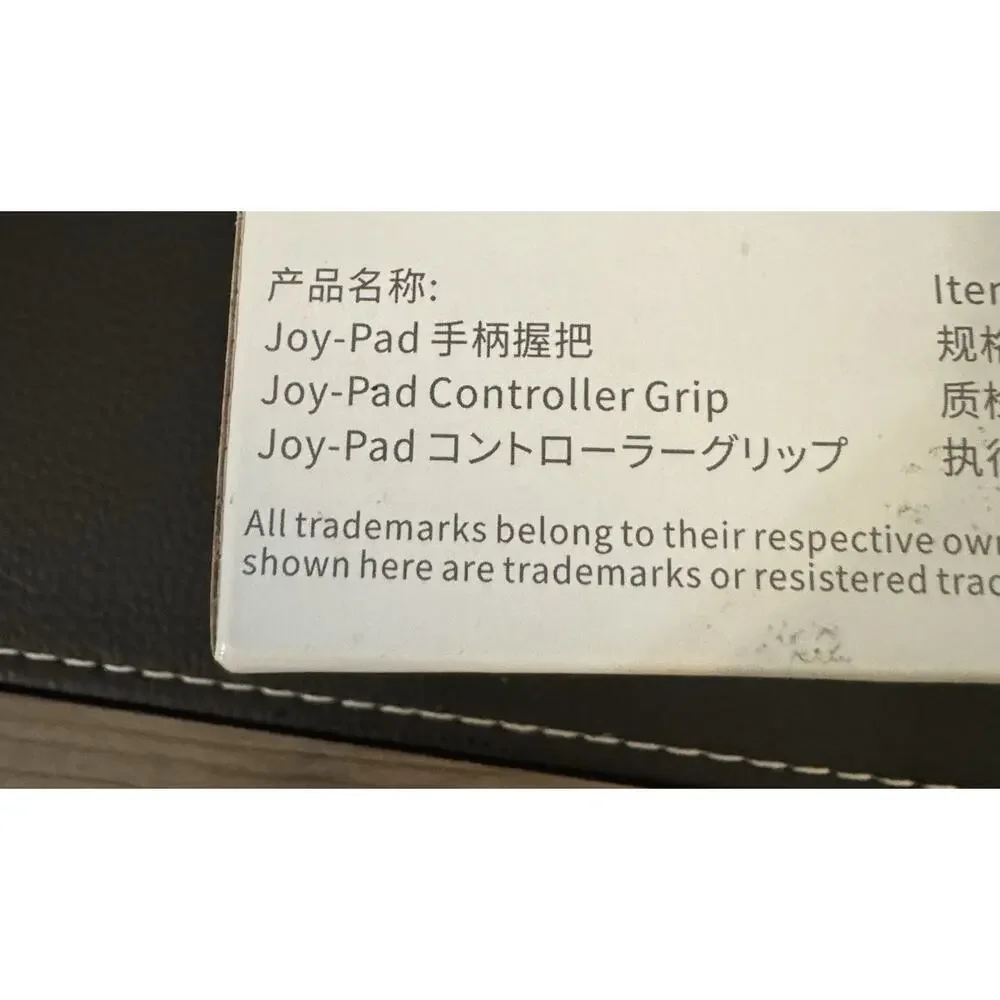 NIB JOY-PAD 2 Grips For Nintendo Switch 2 Controller, Anti-Slip, Blue/Orange